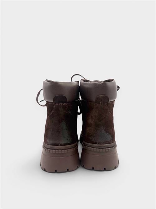 Pedula alta in suede mocha IL LACCIO | 51460SUEDEMOCHA395